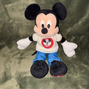 Disney Parks Mickey Mouse Club Mouseketeers Stuffed Animal 14” Tall